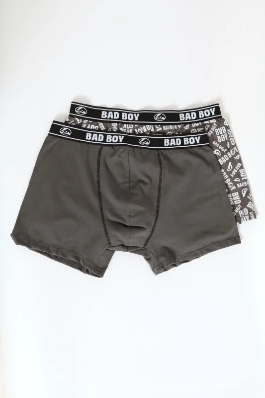 2 Pack Plain & Print Trunks - Multi sold by Edgars