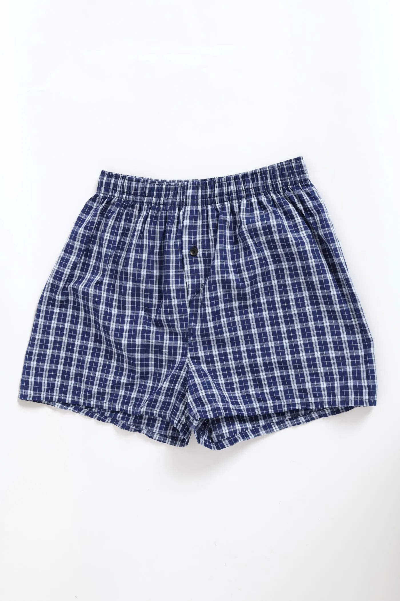 Single Check Boxer - Blue sold by Edgars
