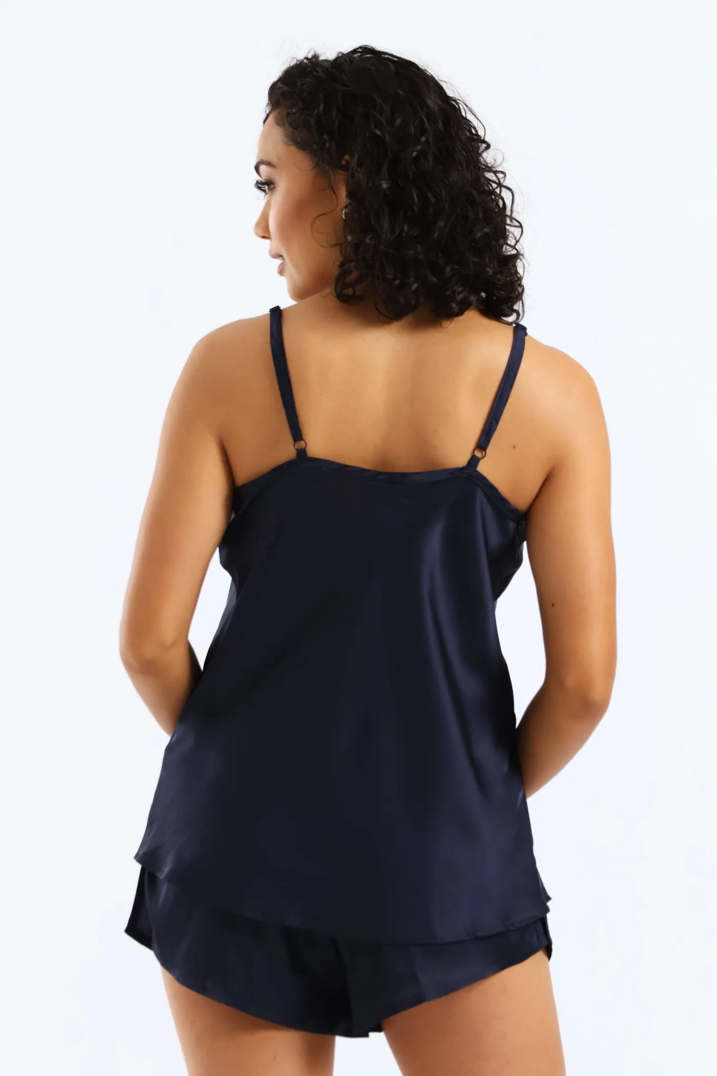 Satin Cami Short Set - Navy sold by Edgars product image thumbnail 2