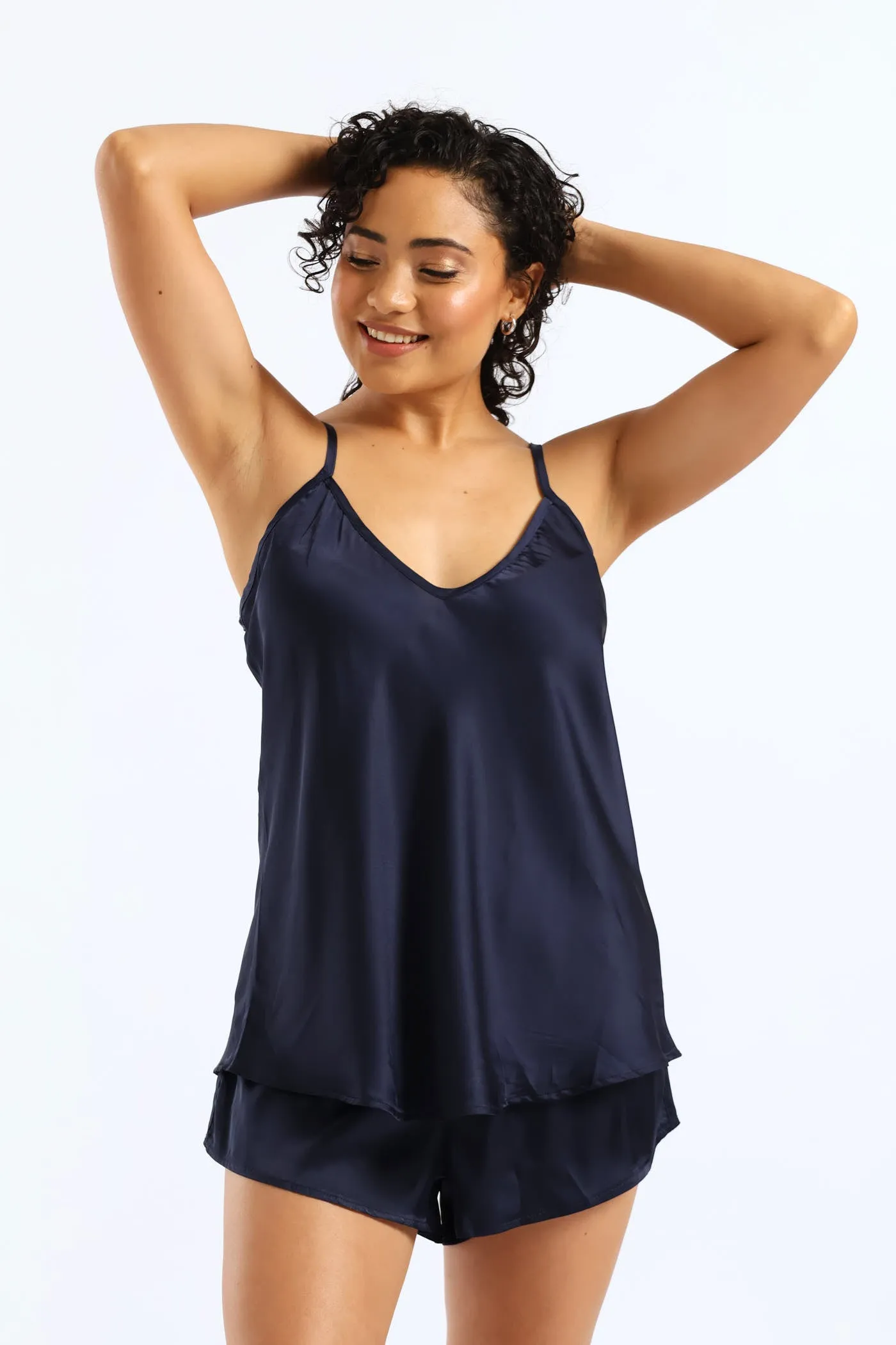 Satin Cami Short Set - Navy sold by Edgars product image thumbnail 4