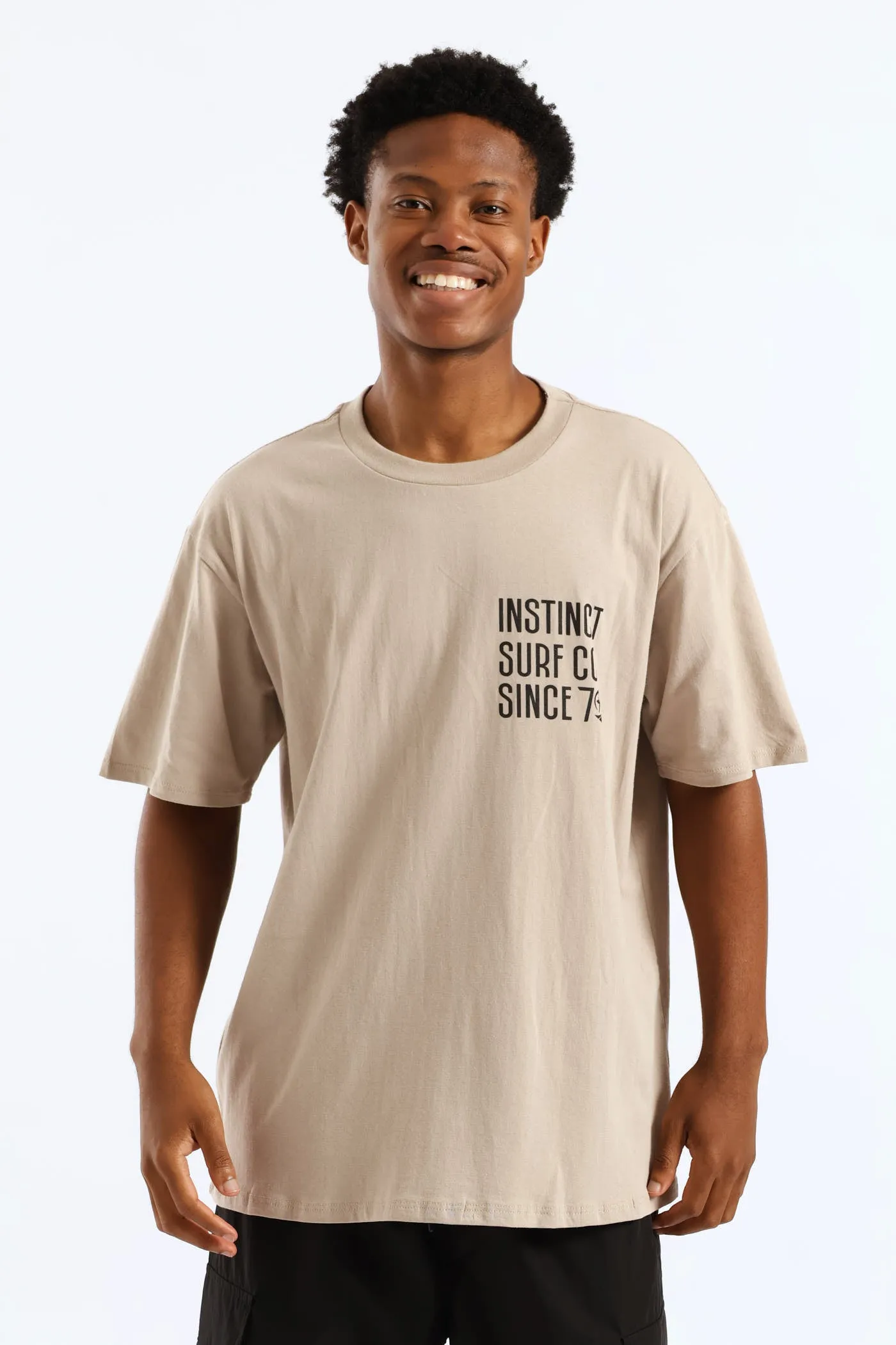 Since 79 Tee - Stone sold by Edgars