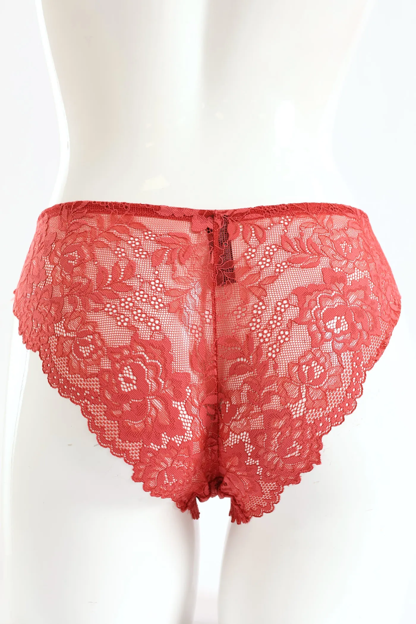 3 Pack Lace Brazilian Panties - Blush/Plum/Rose sold by Edgars product image thumbnail 5