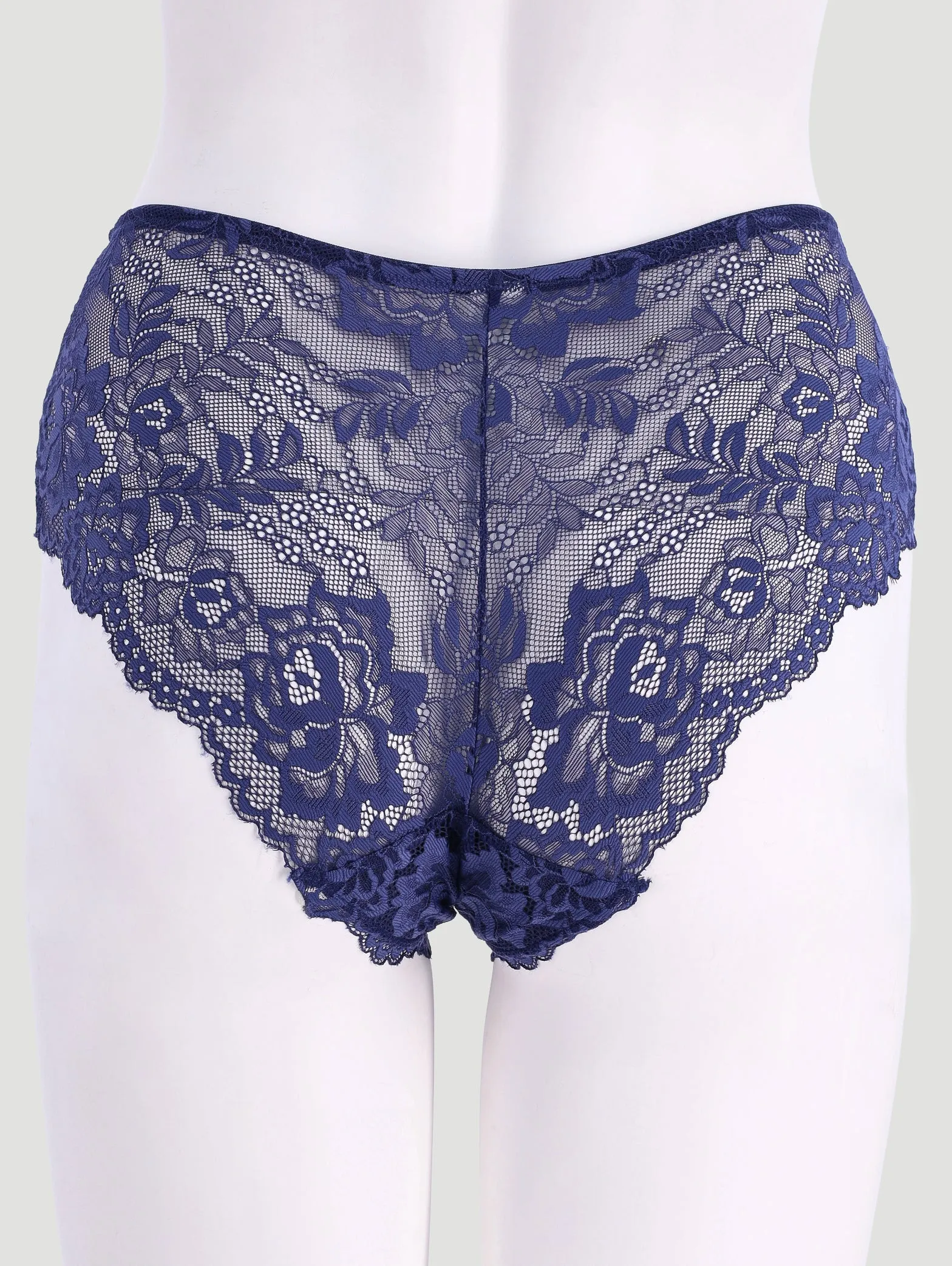 3 Pack Lace Boyleg Panties - Navy/Mauve/Cream sold by Edgars product image thumbnail 3