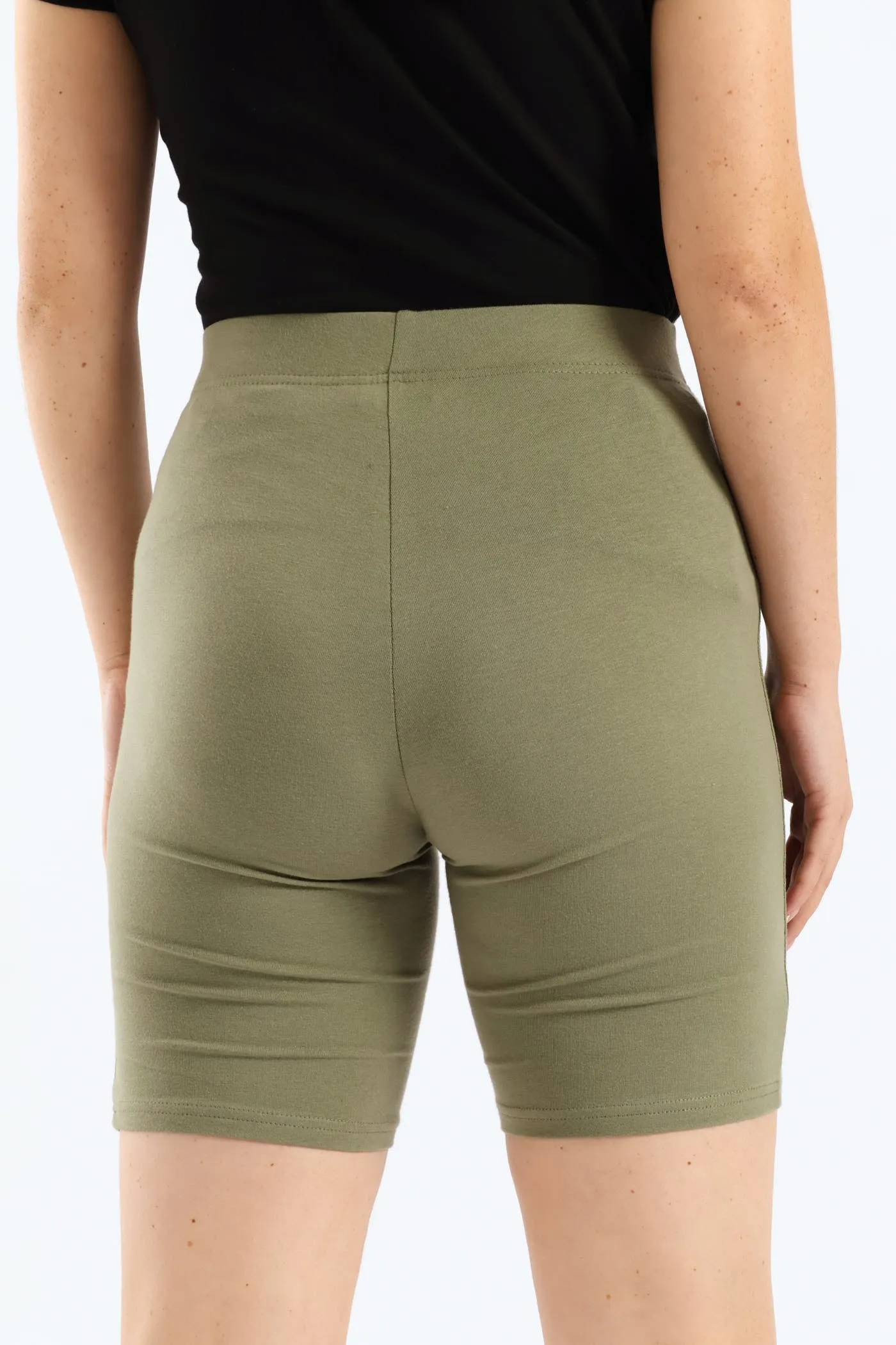Mid Thigh Cycle Short - Artichoke Green sold by Edgars product image thumbnail 4
