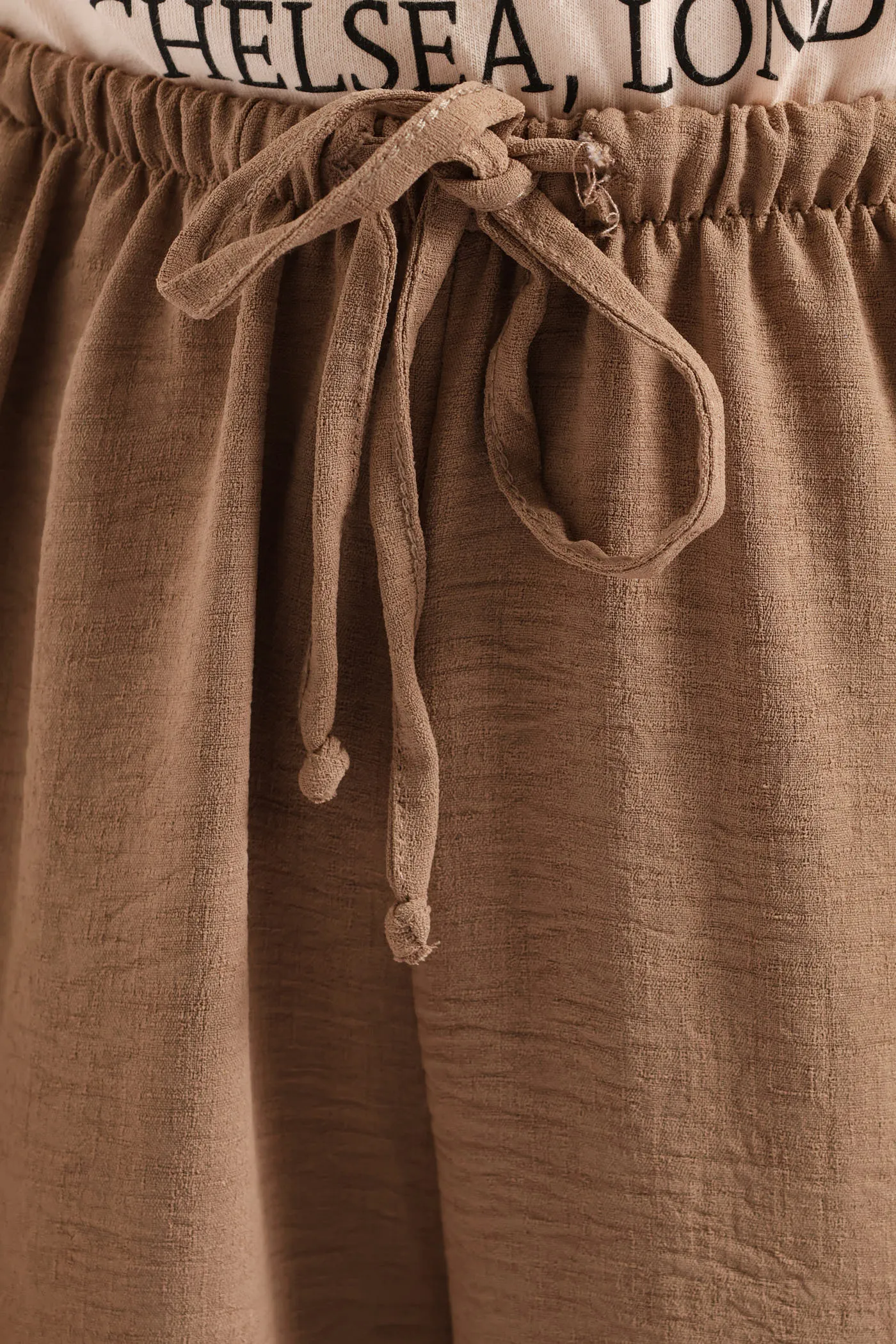 Pull-On Wide Hem Wideleg Pant - Dark Stone sold by Edgars product image thumbnail 2