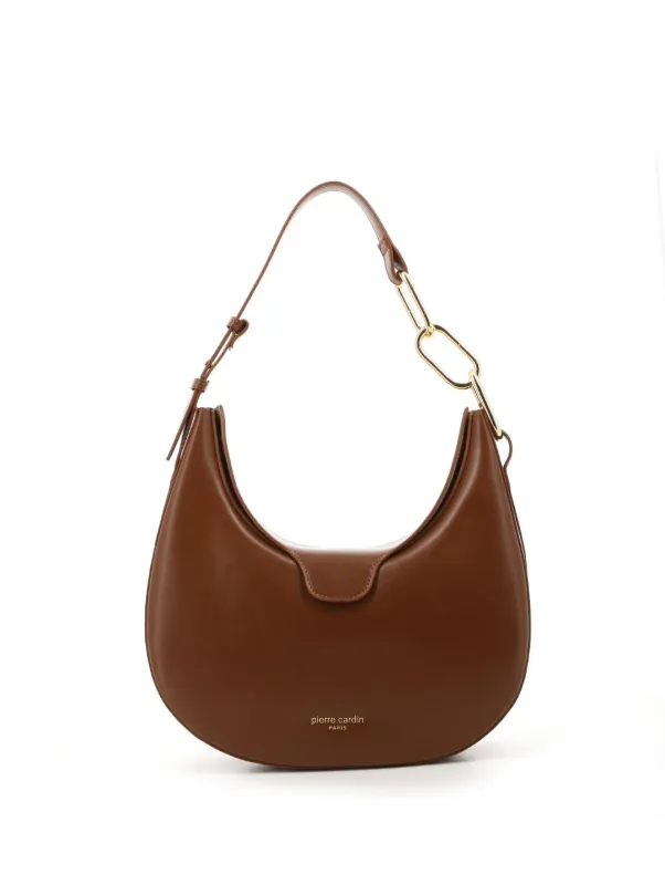 Lorena Link Handle Hobo Bag - Mocha sold by Edgars