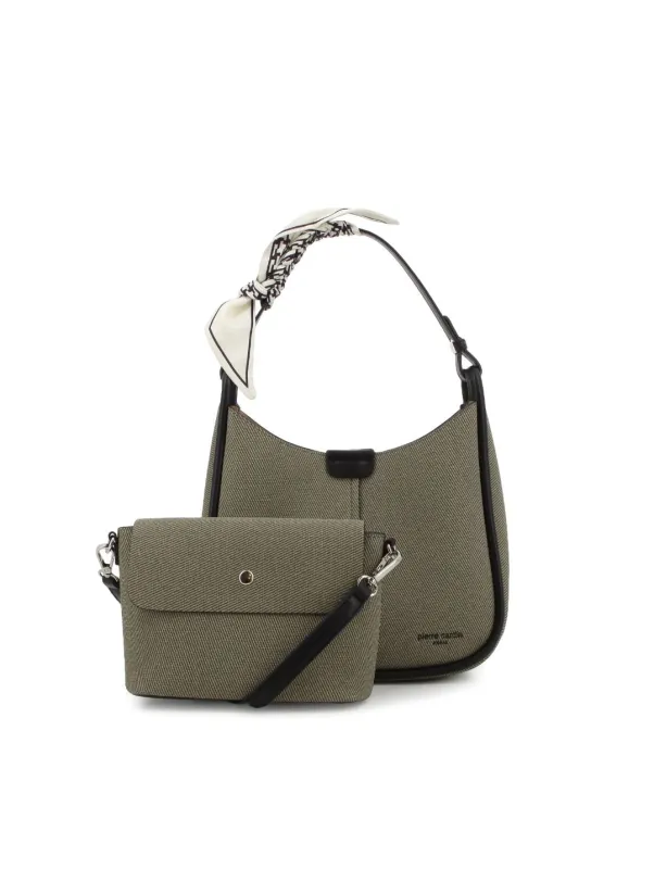Bucket Bag With Inner Crossbody Bag - Black sold by Edgars