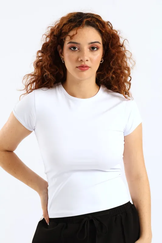 Skin Tight Tee - White sold by Edgars
