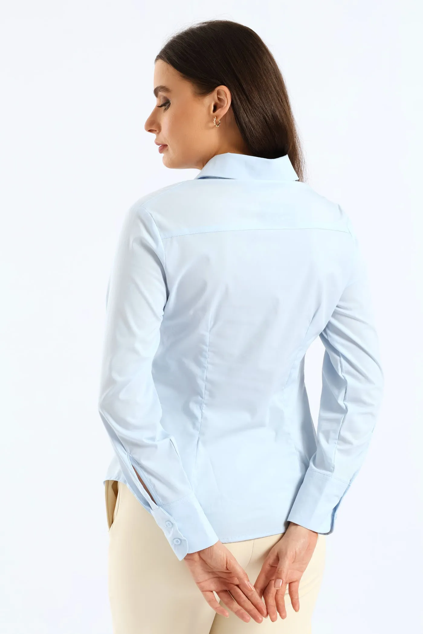 Classic Formal Shirt - Light Blue sold by Edgars product image thumbnail 4