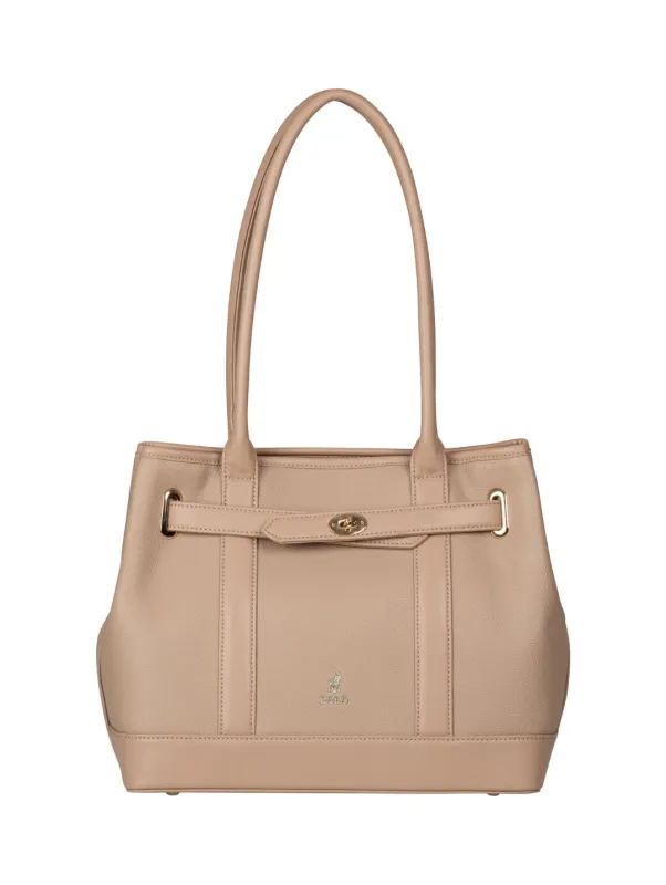 Carlton Tote Bag - Hazelnut sold by Edgars