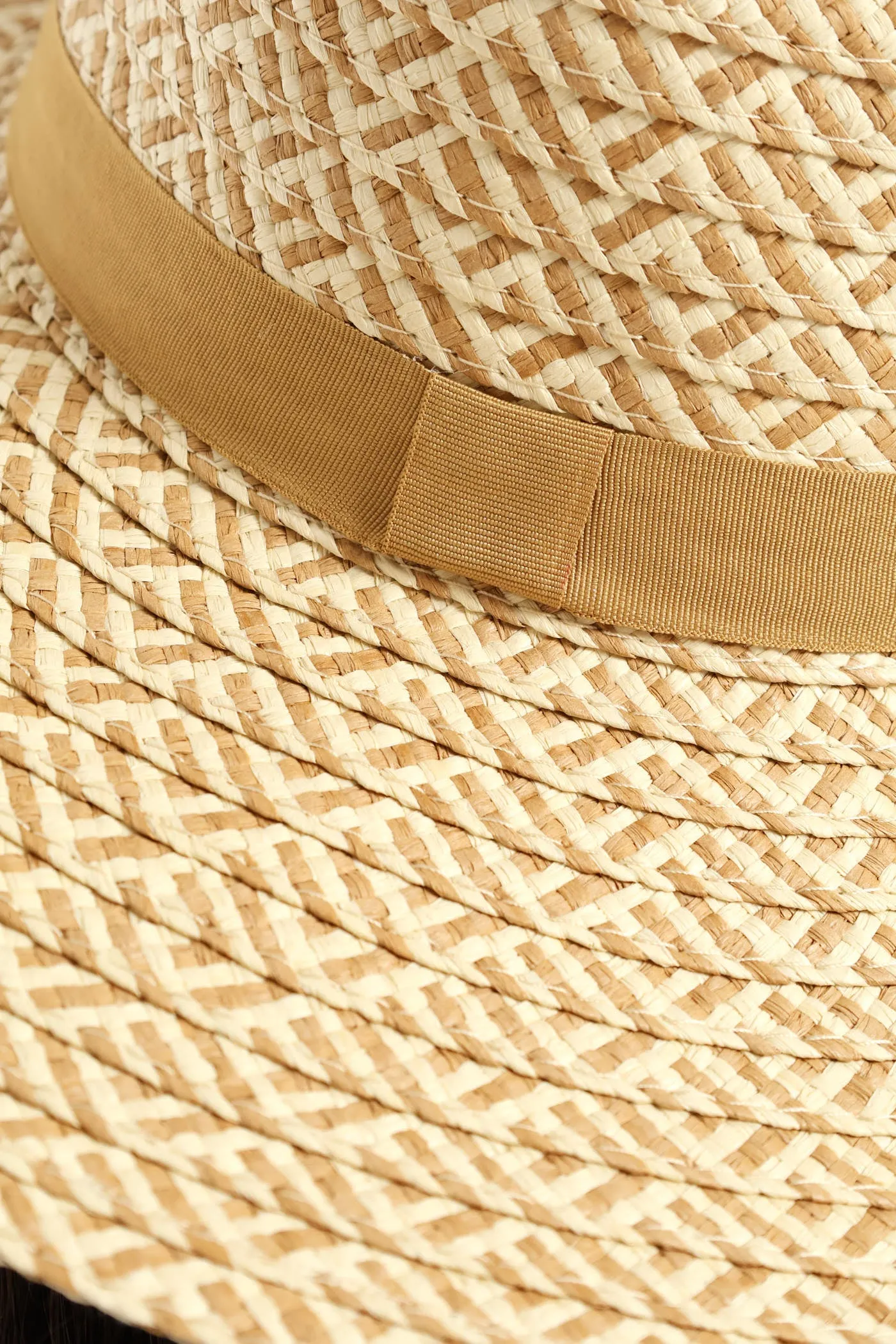 Wide Brim Dual Tone Straw Hat - Multi sold by Edgars product image thumbnail 4