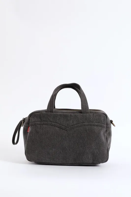 Presley Top Handle Bag - Black sold by Edgars