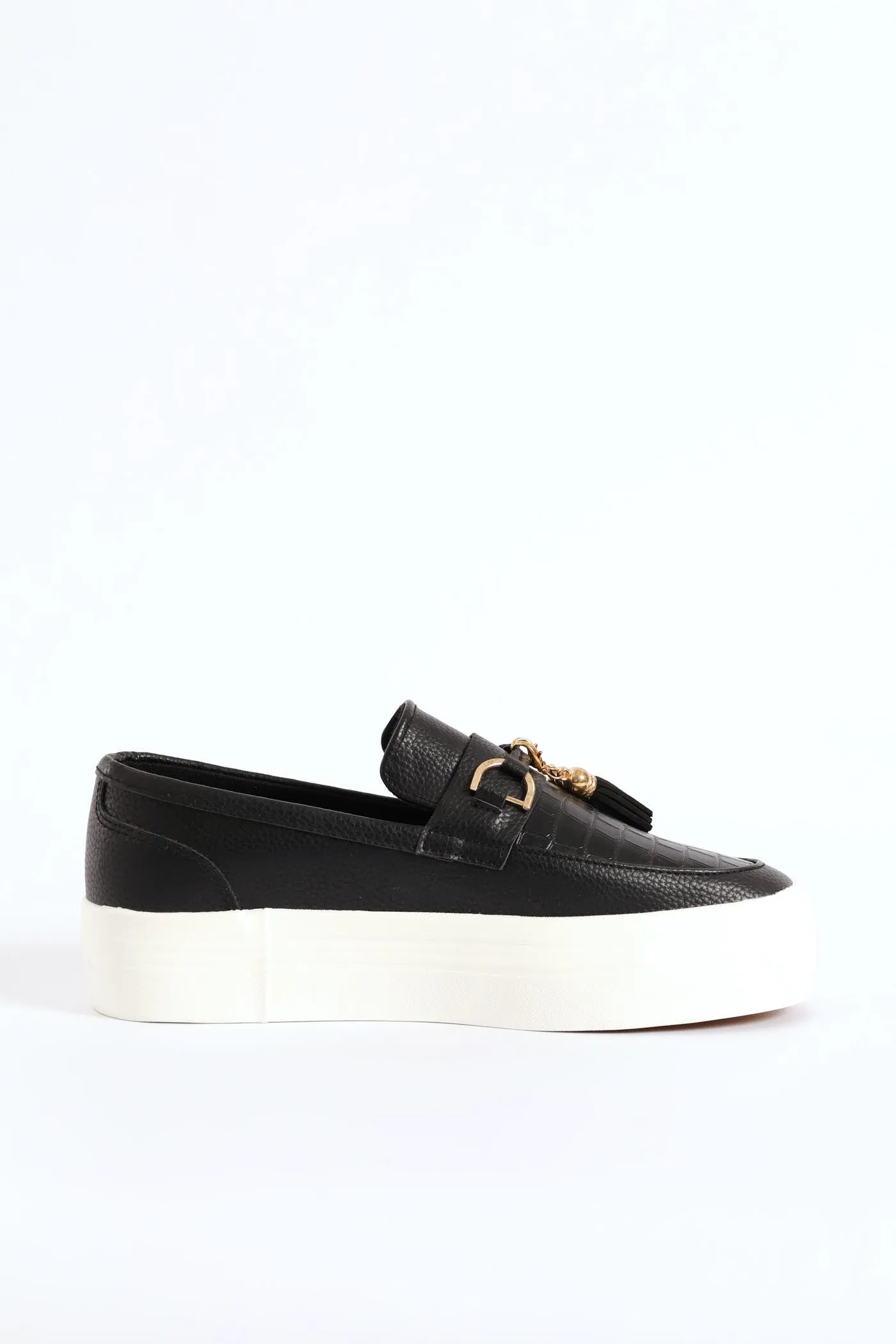 Penny Mock Slip On Sneaker With Detachable Tassels - Black sold by Edgars product image thumbnail 3