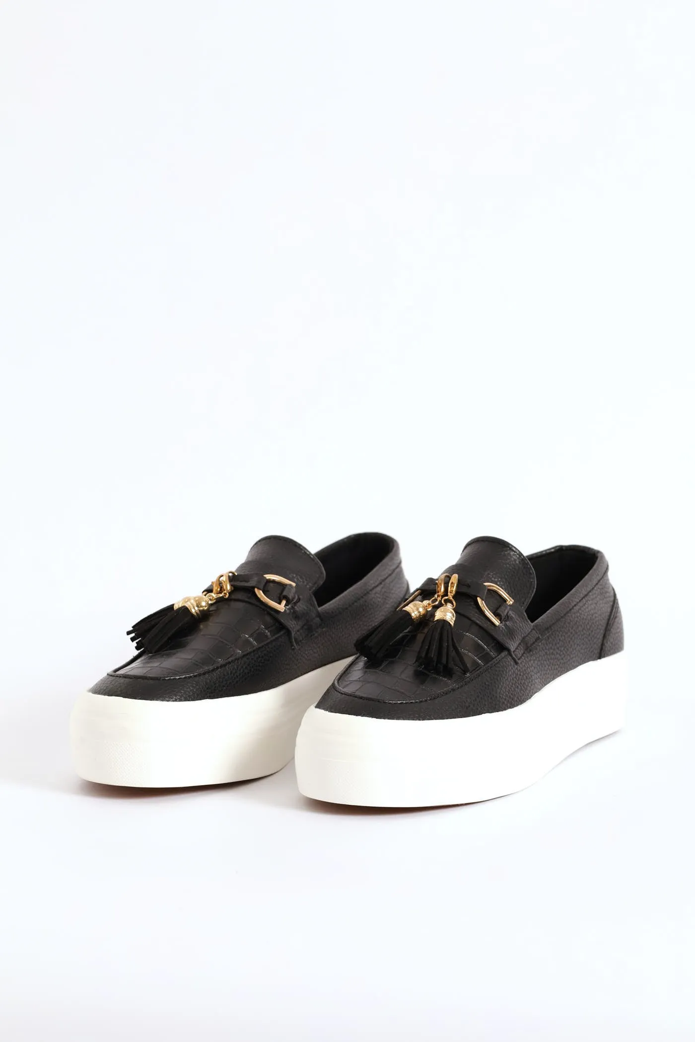 Penny Mock Slip On Sneaker With Detachable Tassels - Black sold by Edgars product image thumbnail 5