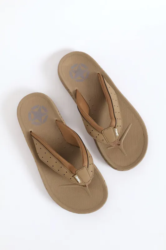 Cherokee Thong Sandal - Tan sold by Edgars