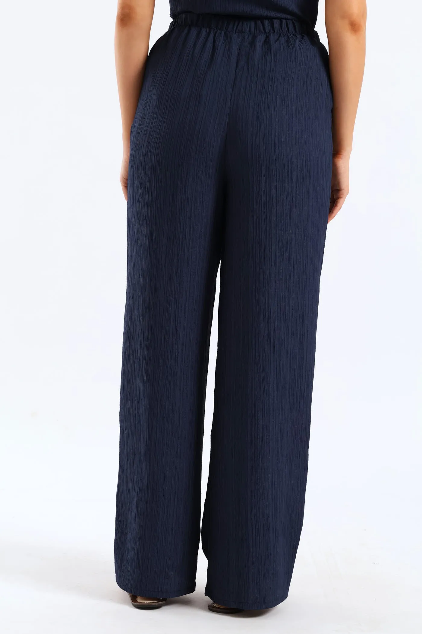Pull-On Crinkle Pant - Navy sold by Edgars product image thumbnail 4