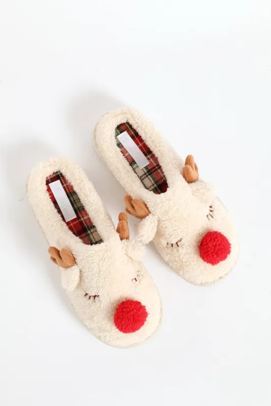 Reindeer Slipper - Natural sold by Edgars