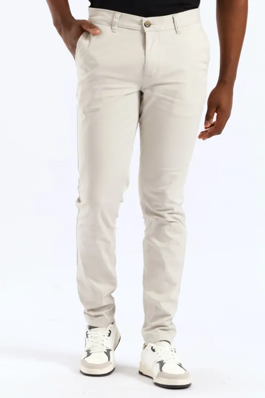 Chino Pants - Light Stone sold by Edgars