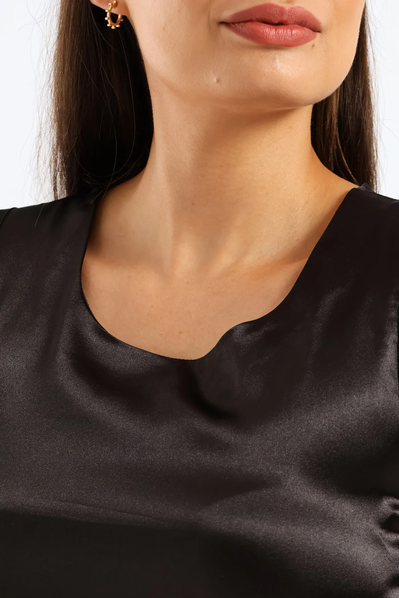 Satin Tank Top - Black sold by Edgars product image thumbnail 2