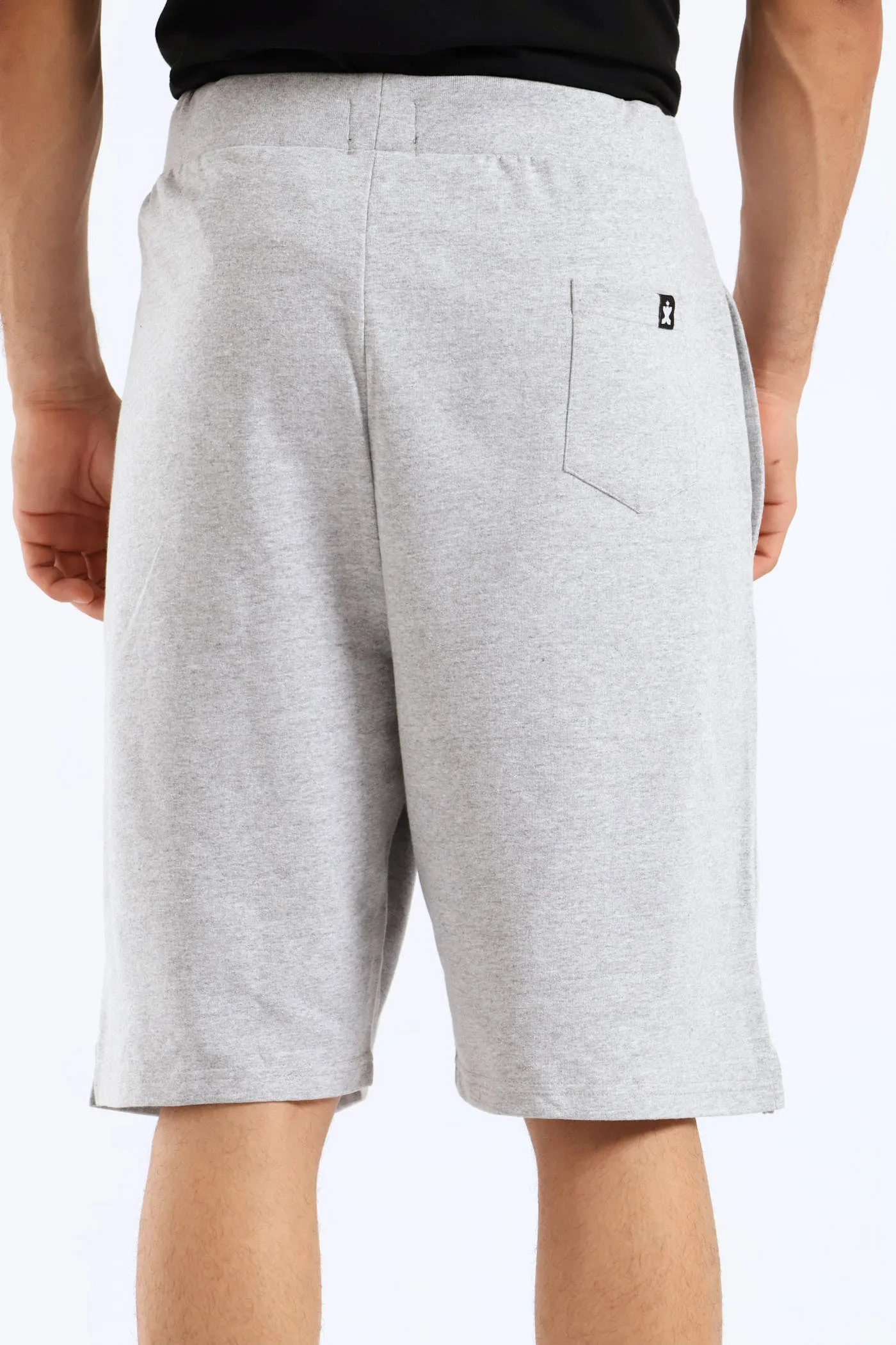 Fleece Shorts - Grey Melange sold by Edgars product image thumbnail 4