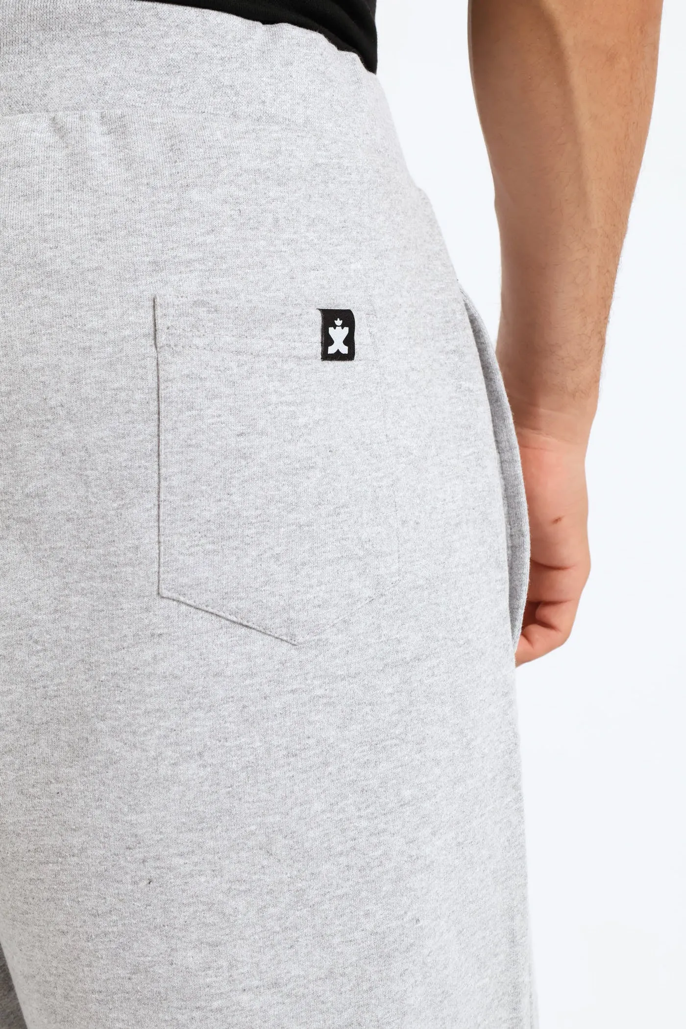 Fleece Shorts - Grey Melange sold by Edgars product image thumbnail 5