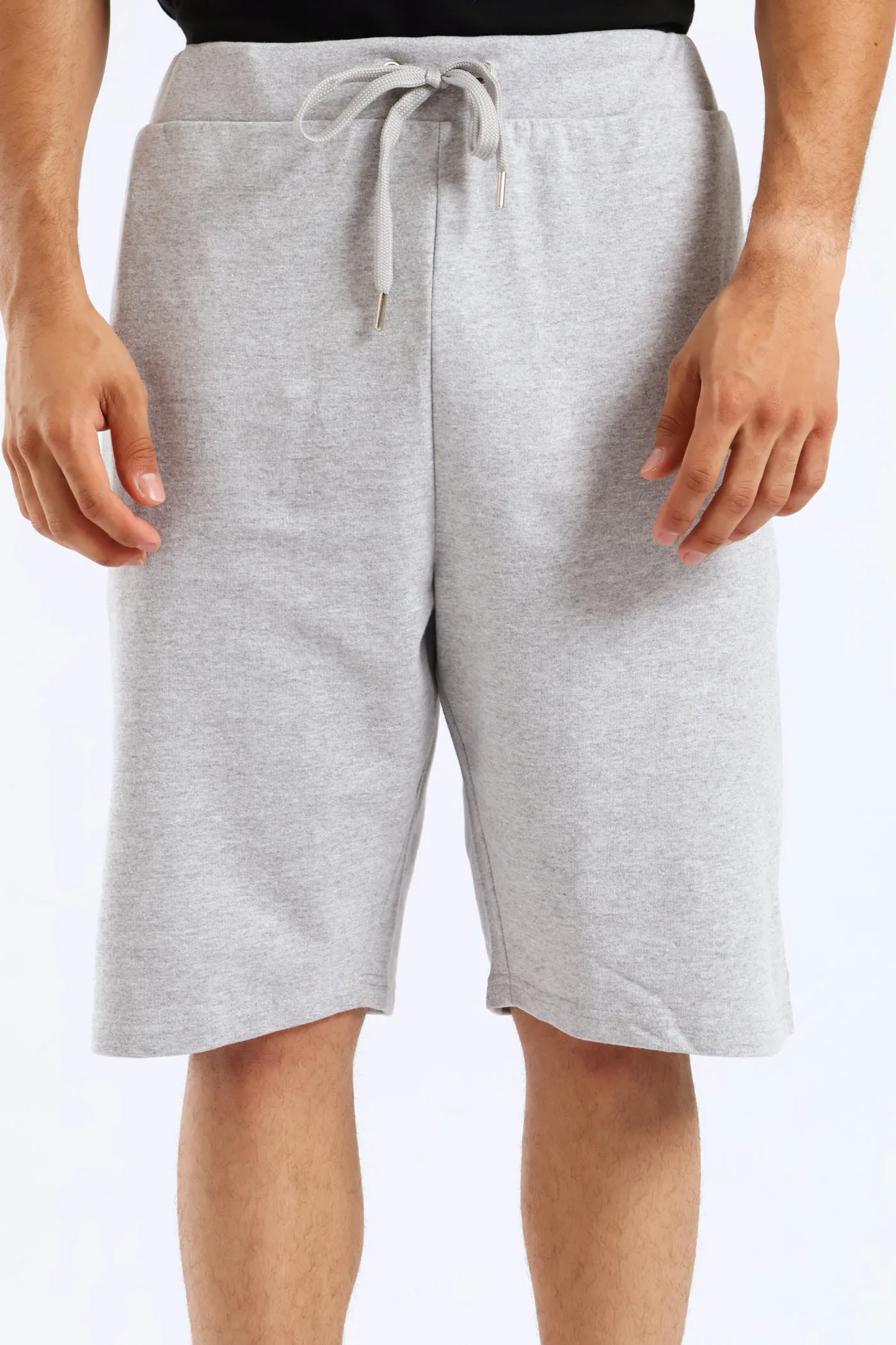 Fleece Shorts - Grey Melange sold by Edgars