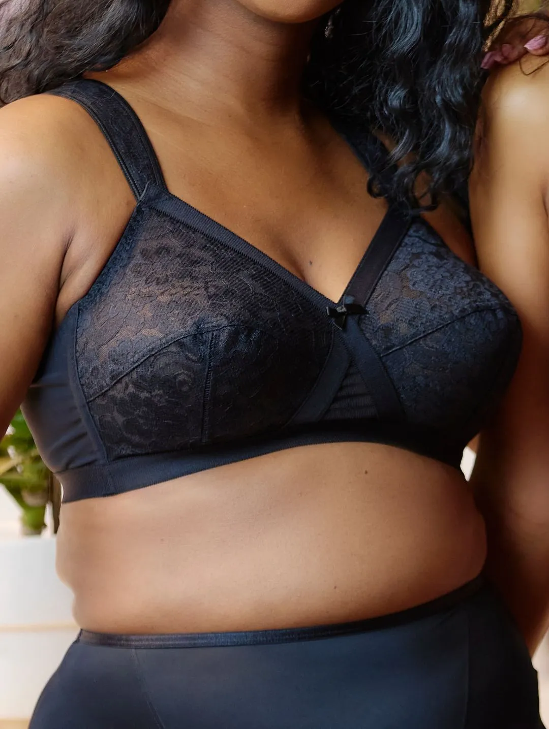 2 Pack Lace Cross Your Heart Bras - Mocha/Black sold by Edgars product image thumbnail 4