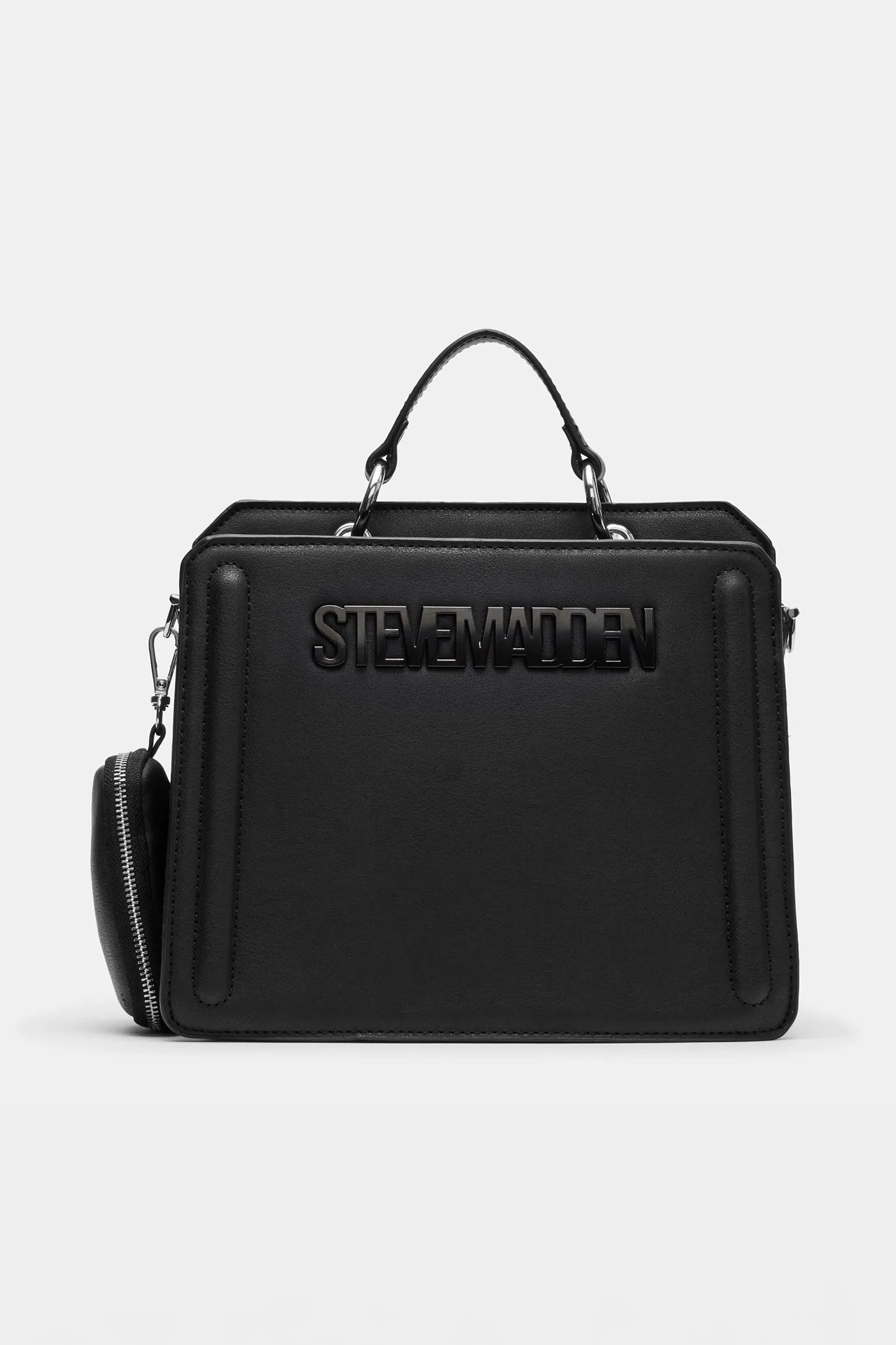Bevelyn Top Handle Bag - Black sold by Edgars