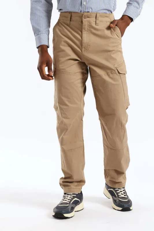 Aviator Cargo Pant - Khaki sold by Edgars