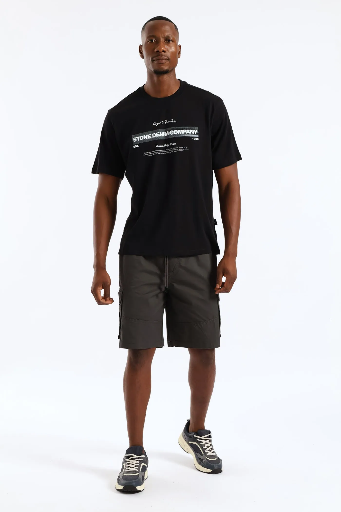 Cargo Pull On Short - Charcoal sold by Edgars product image thumbnail 5