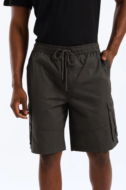 Cargo Pull On Short - Charcoal sold by Edgars