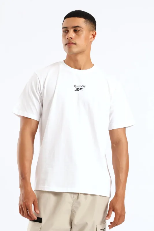Adrian Crewneck Tee - White sold by Edgars