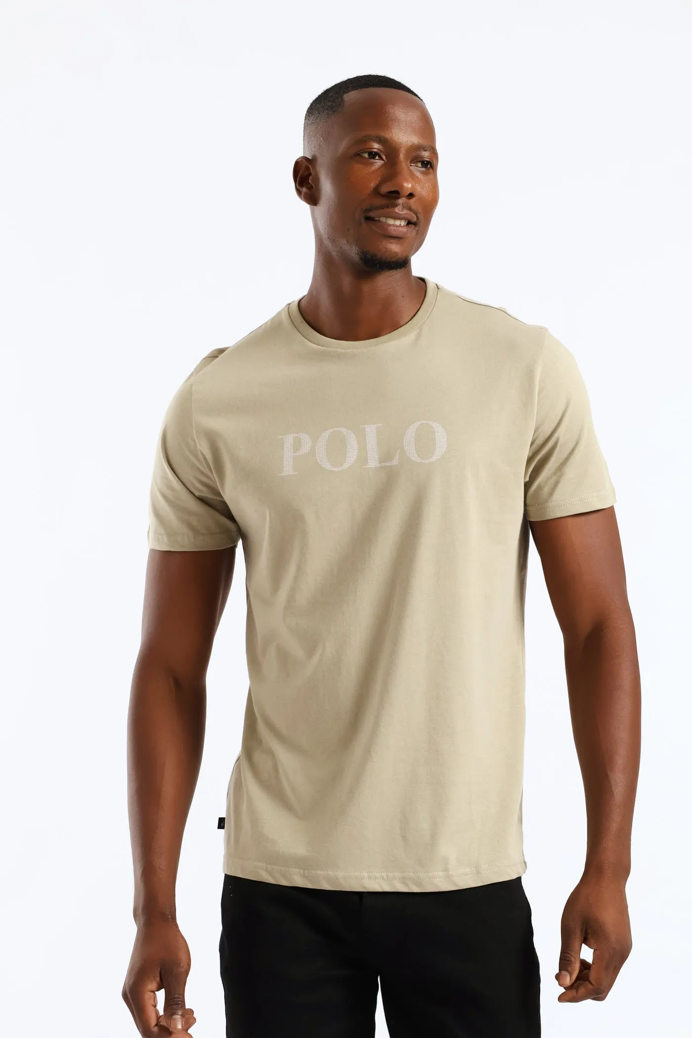 Daxton Tee - Taupe sold by Edgars