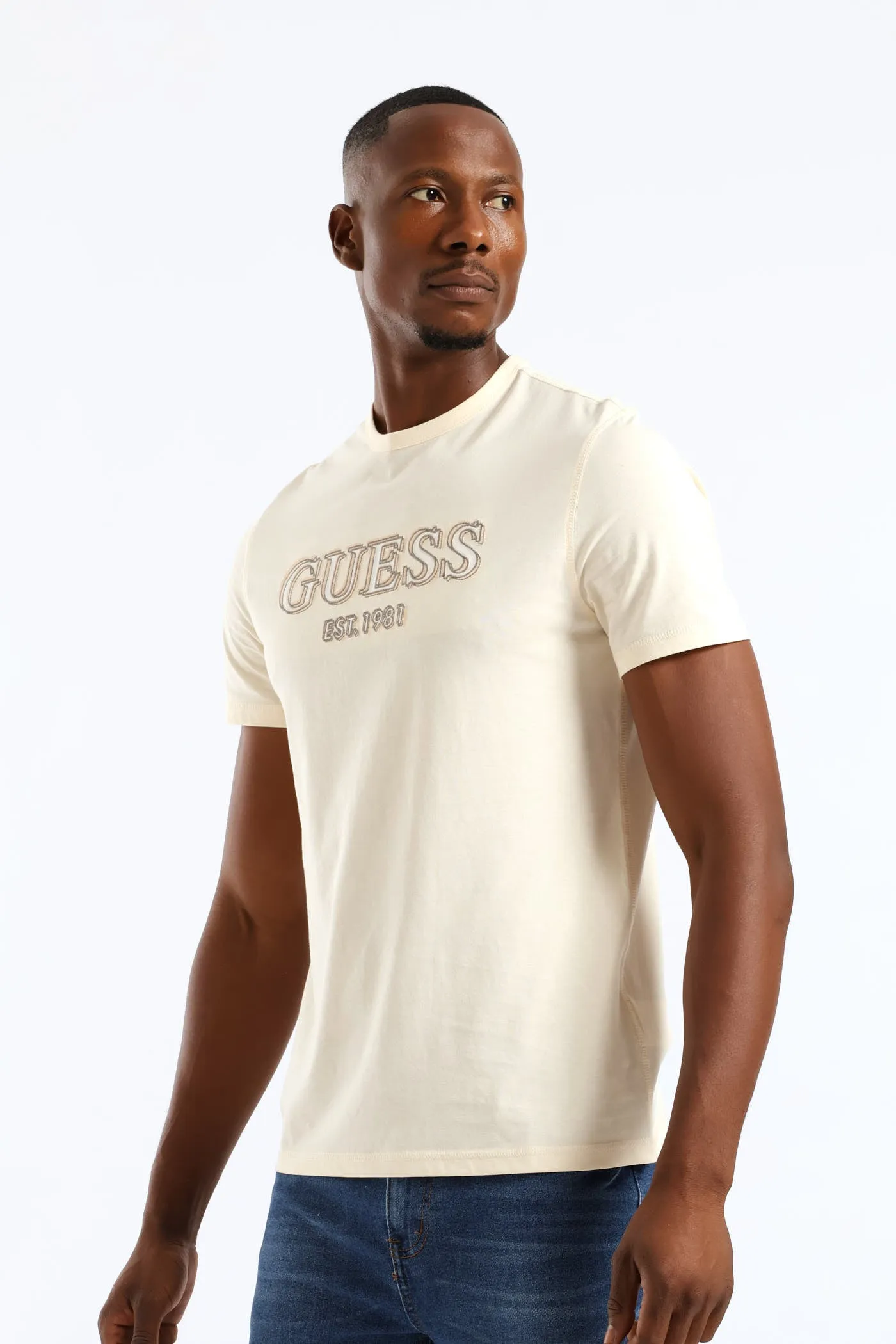 Logo Tee - Off White sold by Edgars product image thumbnail 3