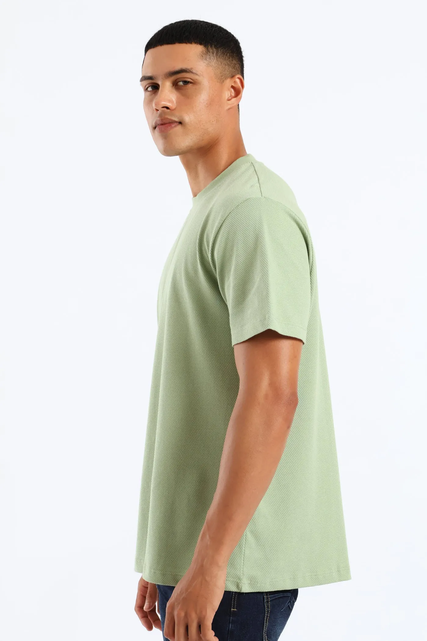 Waffle Crew Surf Int Tee - Sage sold by Edgars product image thumbnail 3
