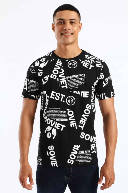 Switch Tee - Black sold by Edgars