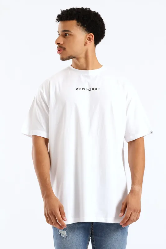 Stacked Board Tee - White sold by Edgars