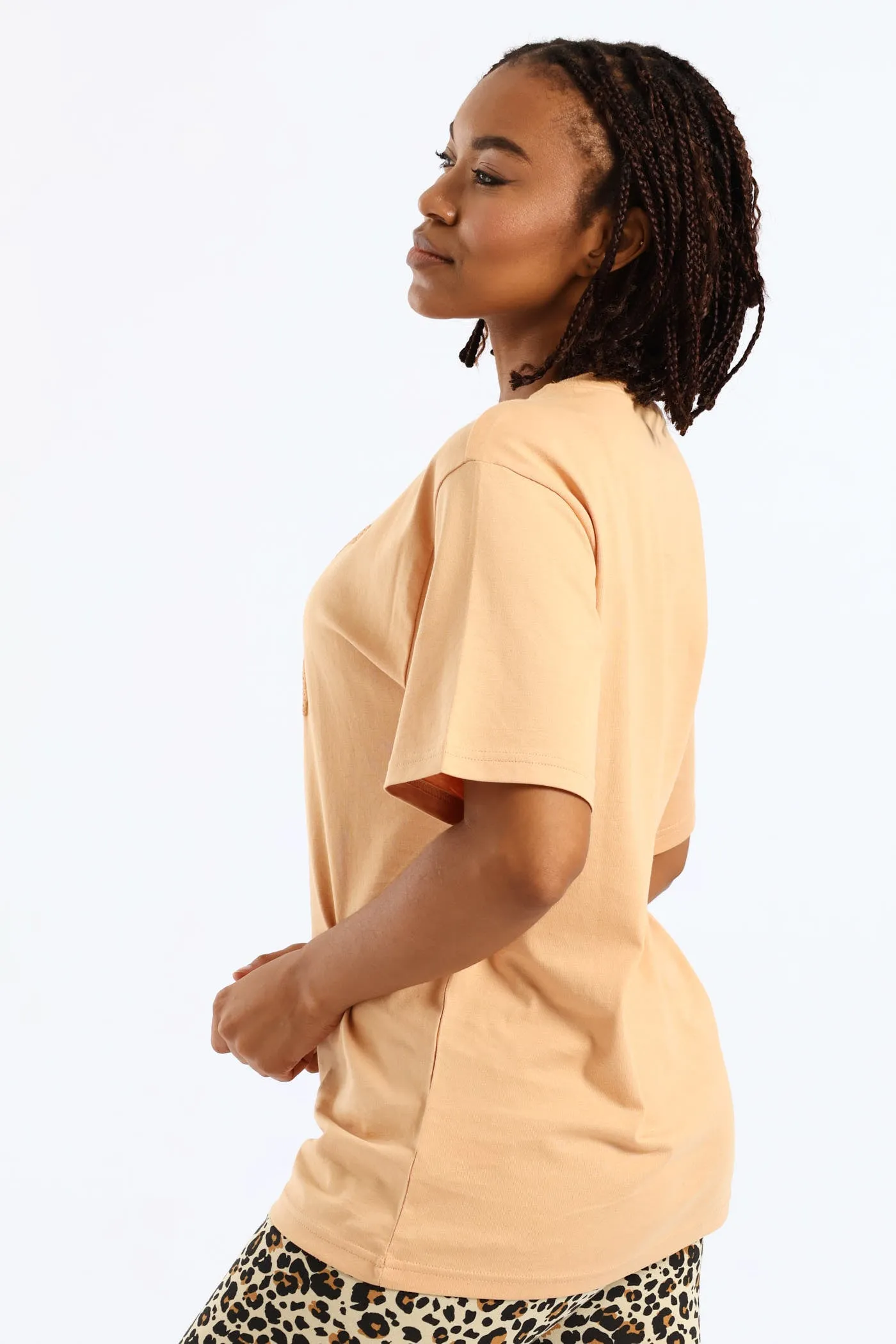 Graphic Relaxed Tee - Beige sold by Edgars product image thumbnail 4