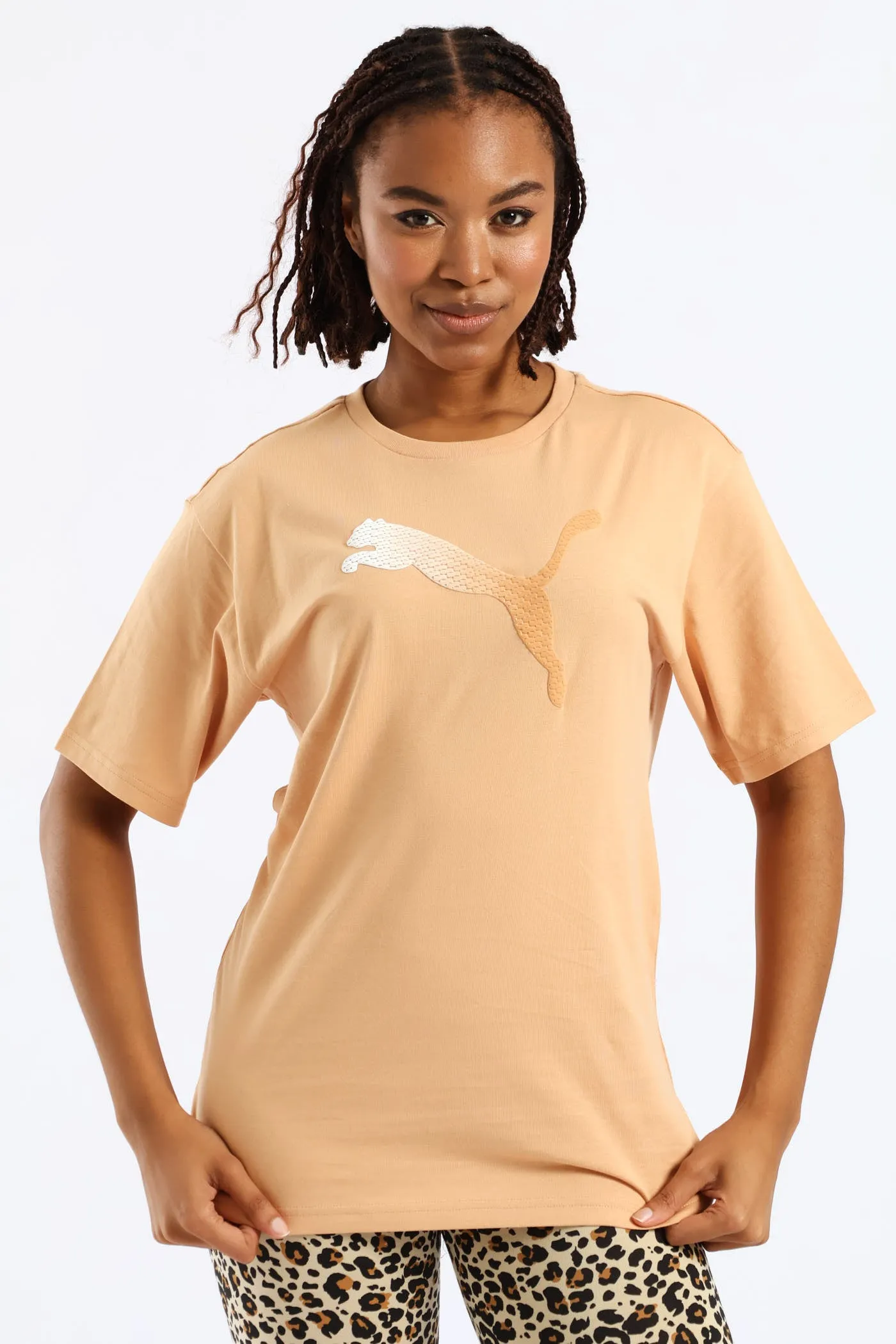 Graphic Relaxed Tee - Beige sold by Edgars product image thumbnail 3