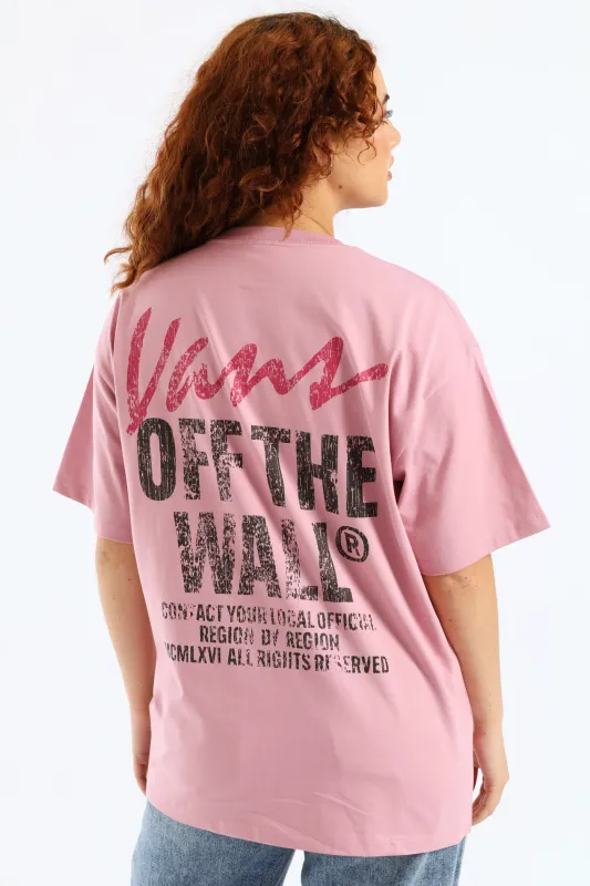 Wall Outsized Shirt - Pink sold by Edgars