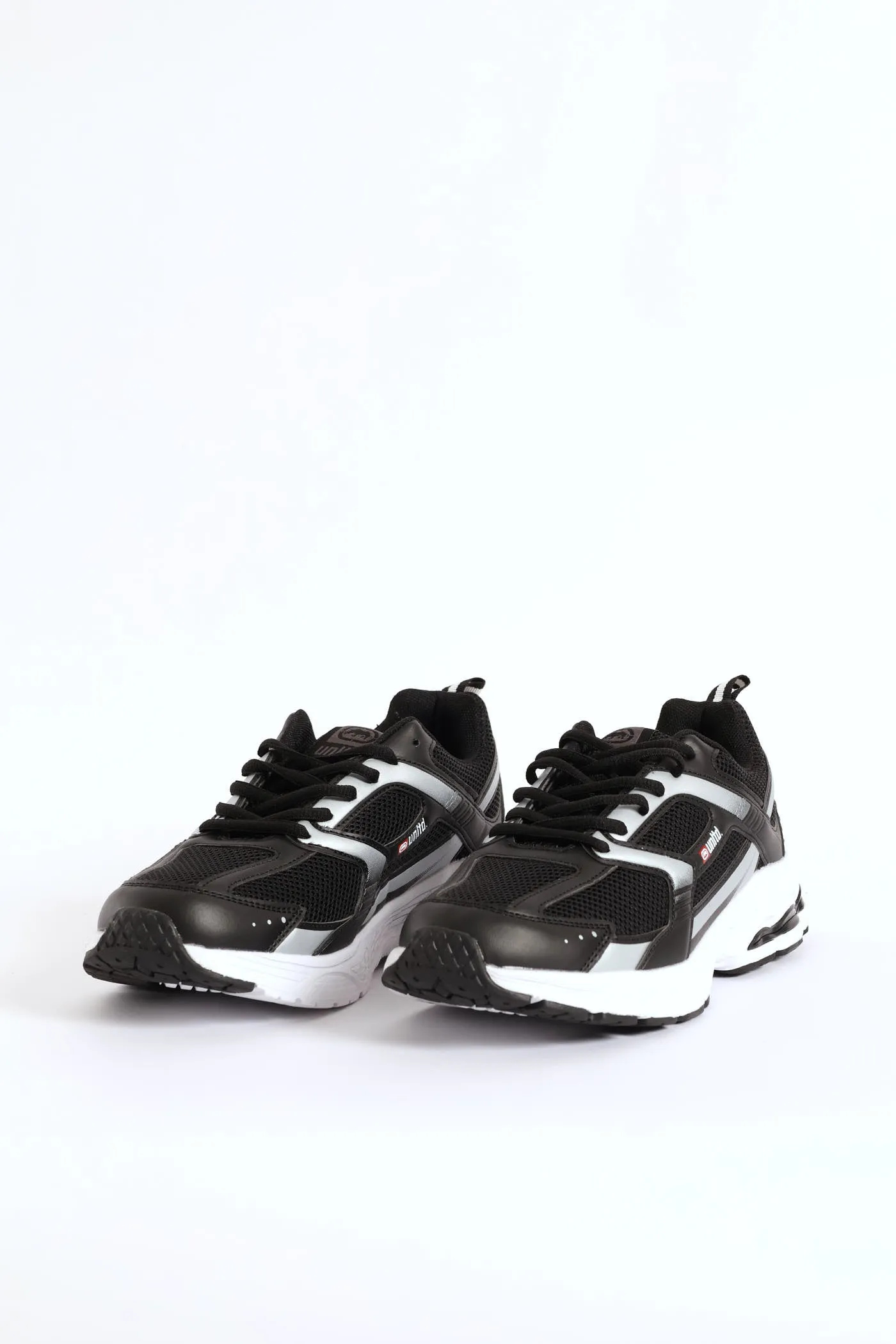 Panelled Lace Up Trainer - Black sold by Edgars product image thumbnail 4