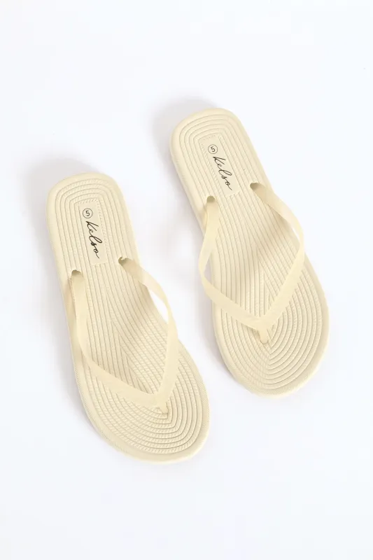 Flip Flop Sandal - Stone sold by Edgars