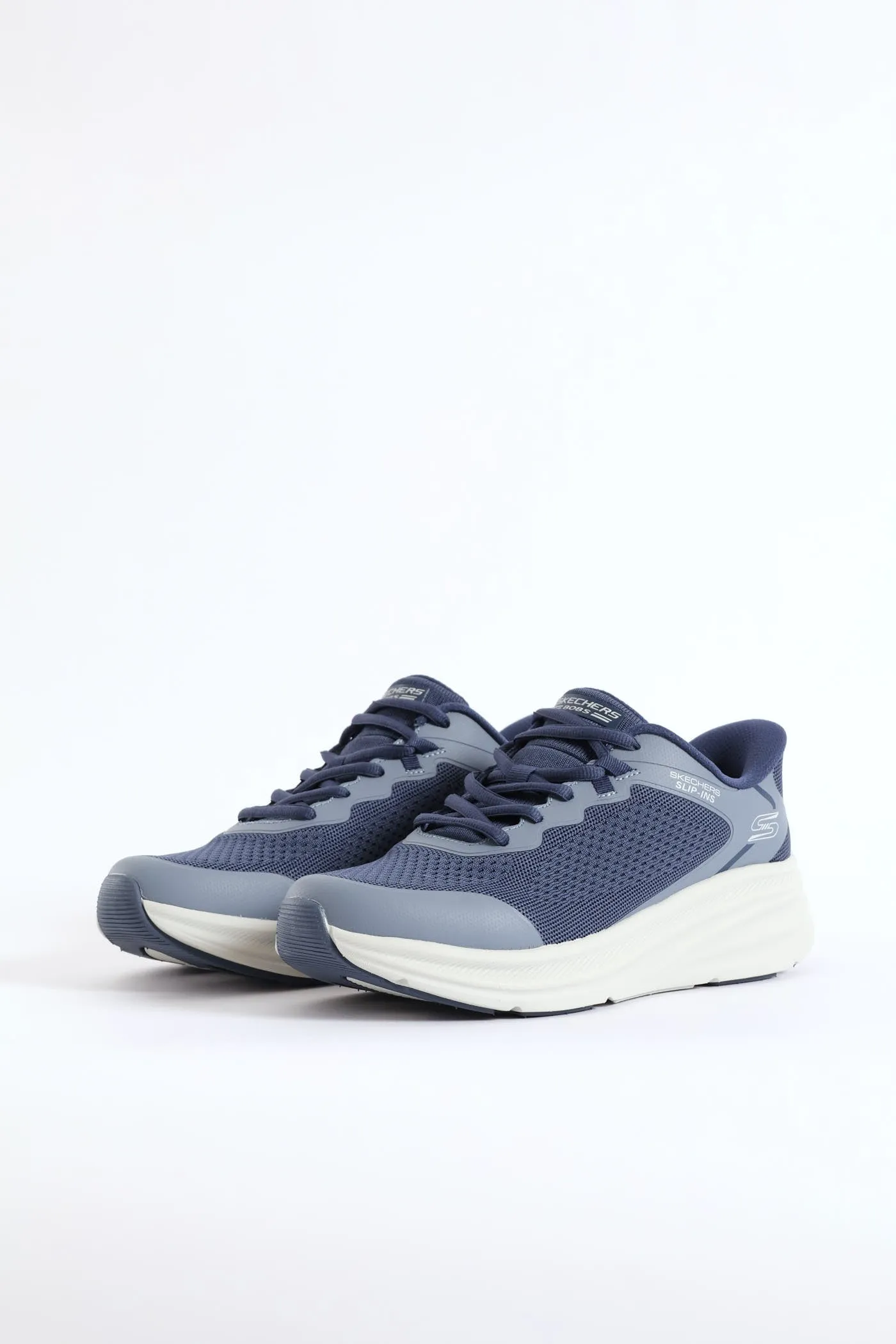 Bobs Skillz Fly Knit Lace Up Sneaker - Navy sold by Edgars product image thumbnail 4