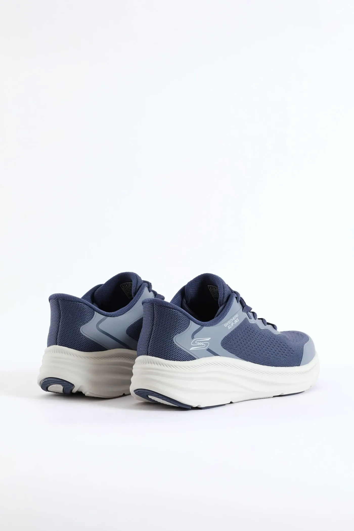 Bobs Skillz Fly Knit Lace Up Sneaker - Navy sold by Edgars product image thumbnail 5