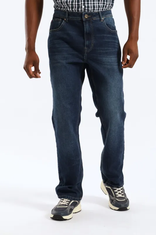 Fashion Straight Denim - Dark Wash sold by Edgars