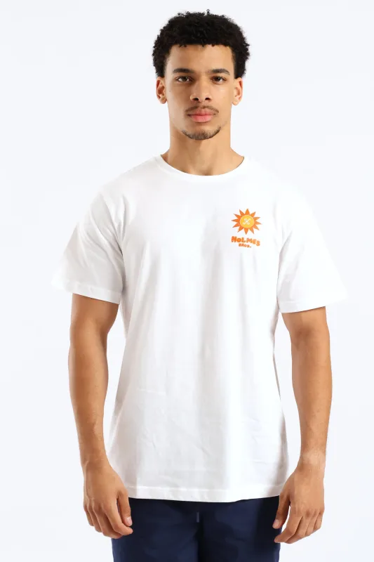 Sunbleached Tee - White made by Edgars