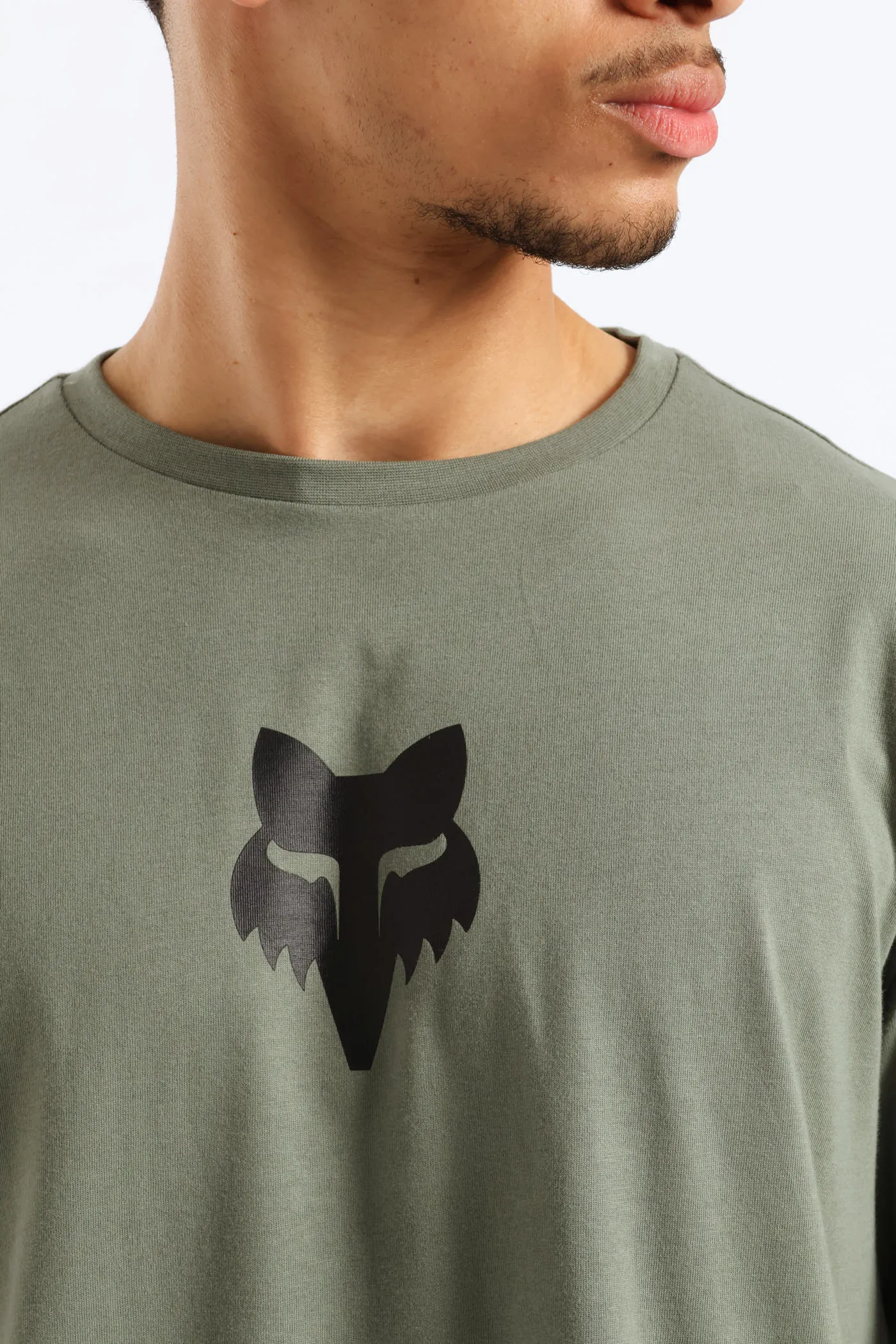 Fox Head Tee - Olive sold by Edgars product image thumbnail 2