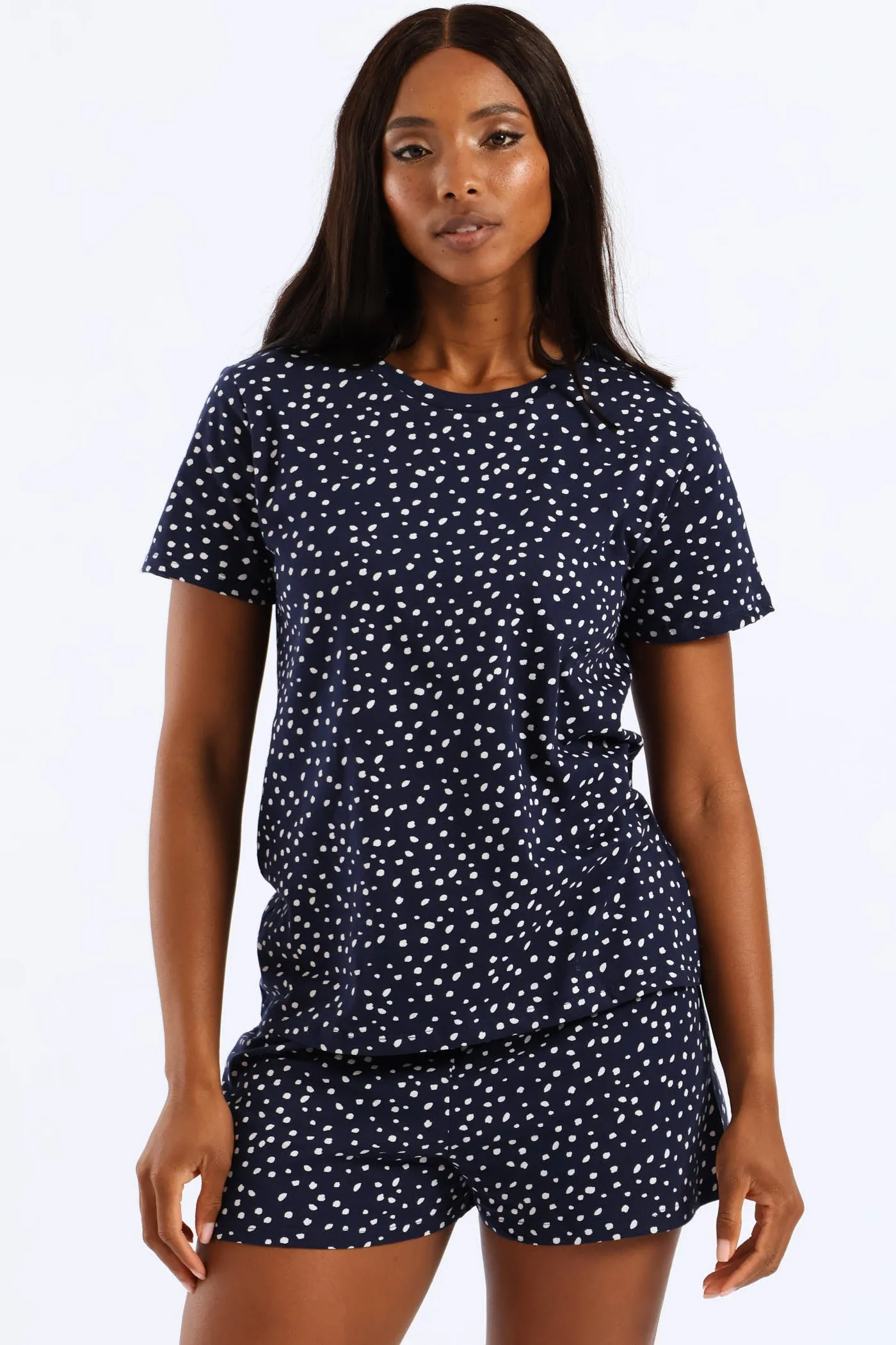 Spots Sleep Tee - Navy/White sold by Edgars product image thumbnail 2