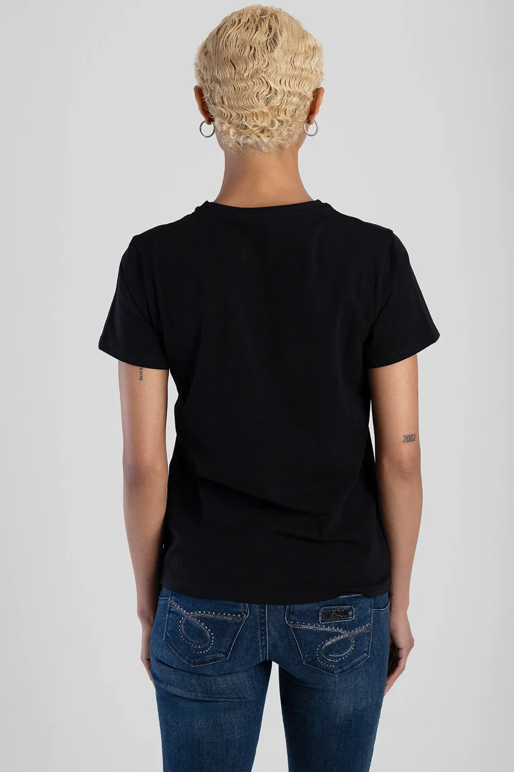 So Long Summer Pearl & Bling Regular Fit Top - Black sold by Edgars product image thumbnail 4