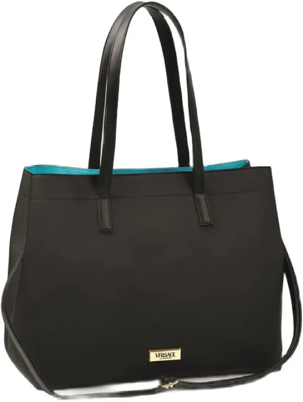 Versace Black Tote Bag For Woman sold by Edgars